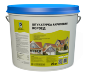 Штукатурка декоративная акриловая короед De Luxe, 25 кг